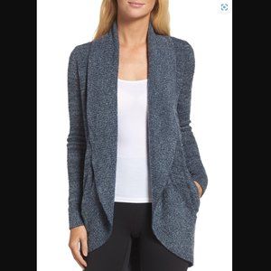 Barefoot Dreams CozyChic Lite Cardigan - Blue - Medium